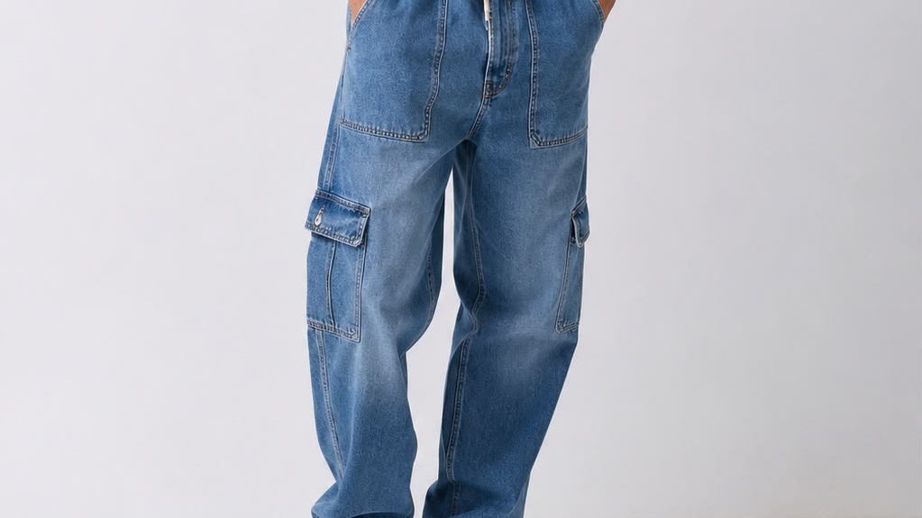 Jeans Cargo Recto