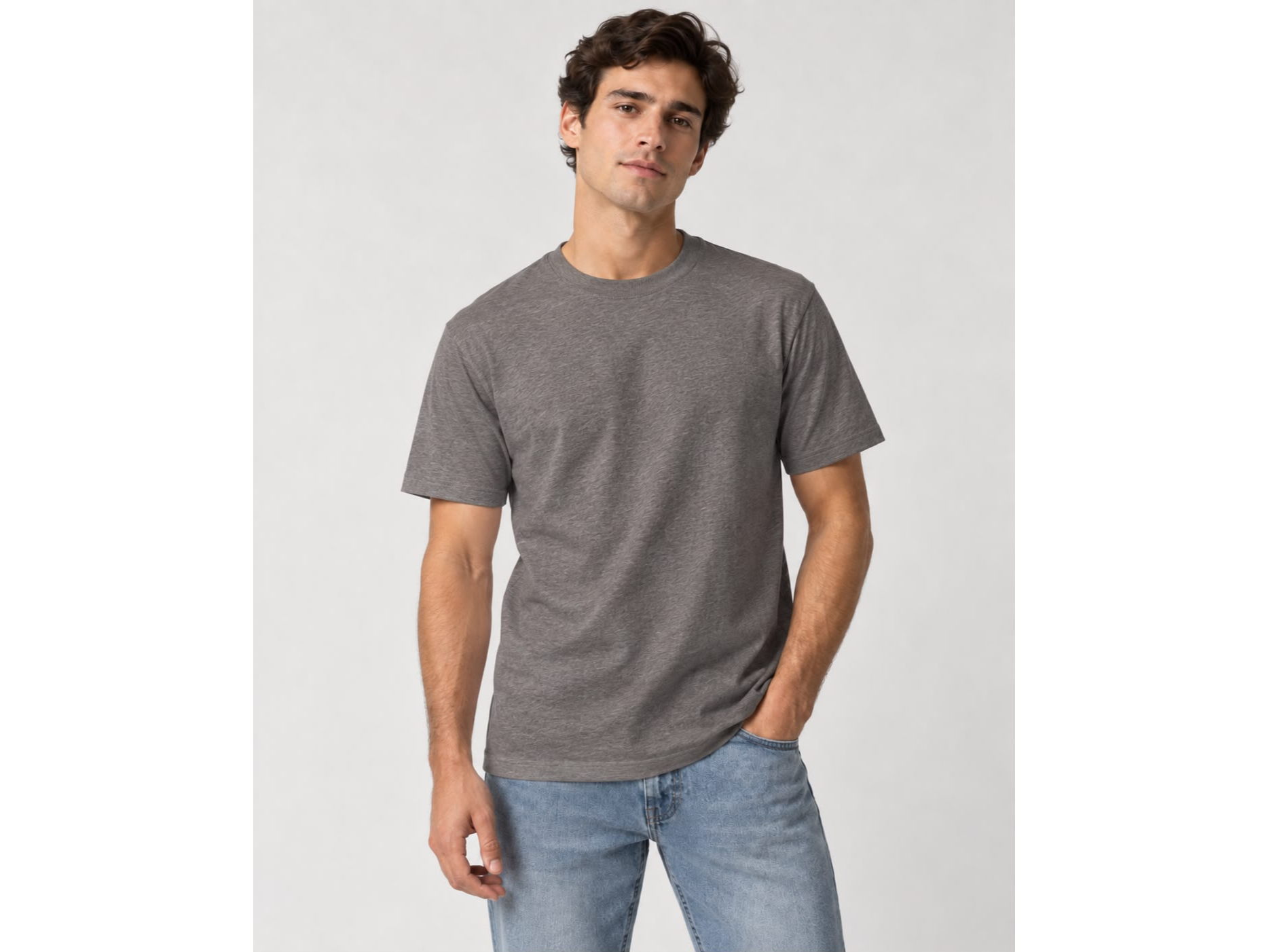 Remera Algodon Premium Lisa  Pack de 5