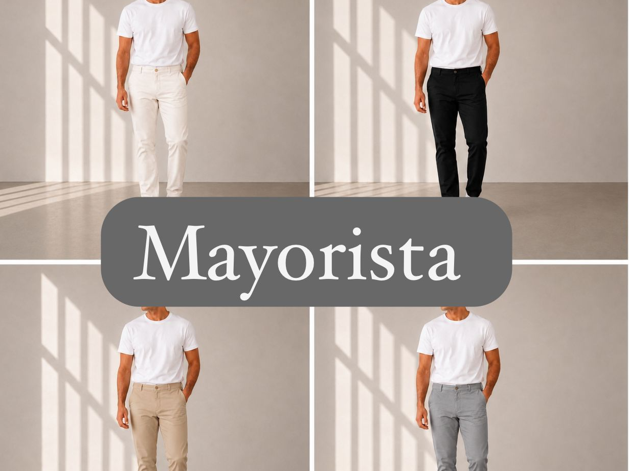 Pantalones chinos MAYORISTA X 10