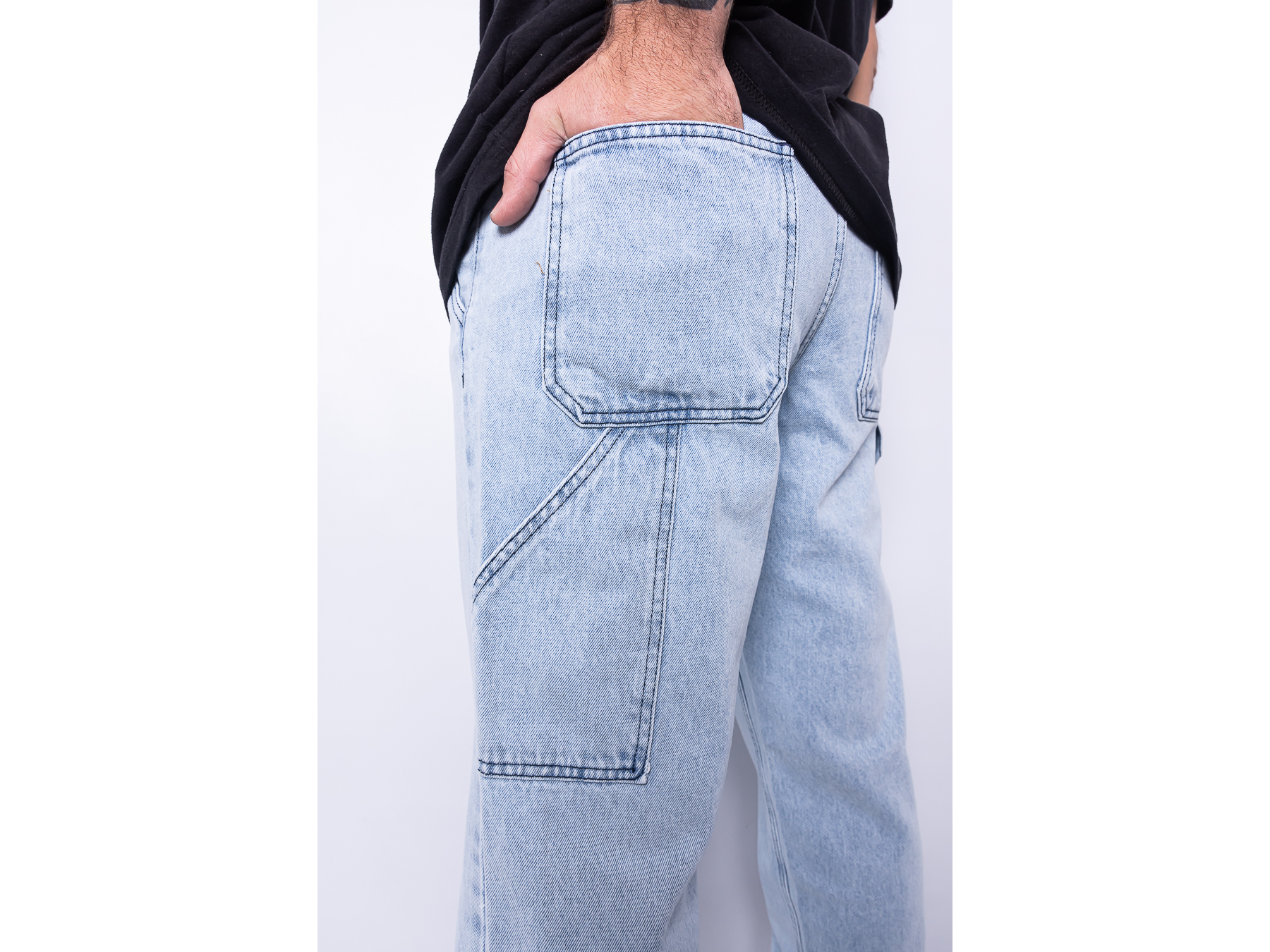 Jeans Carpintero Azul de Kokdenim