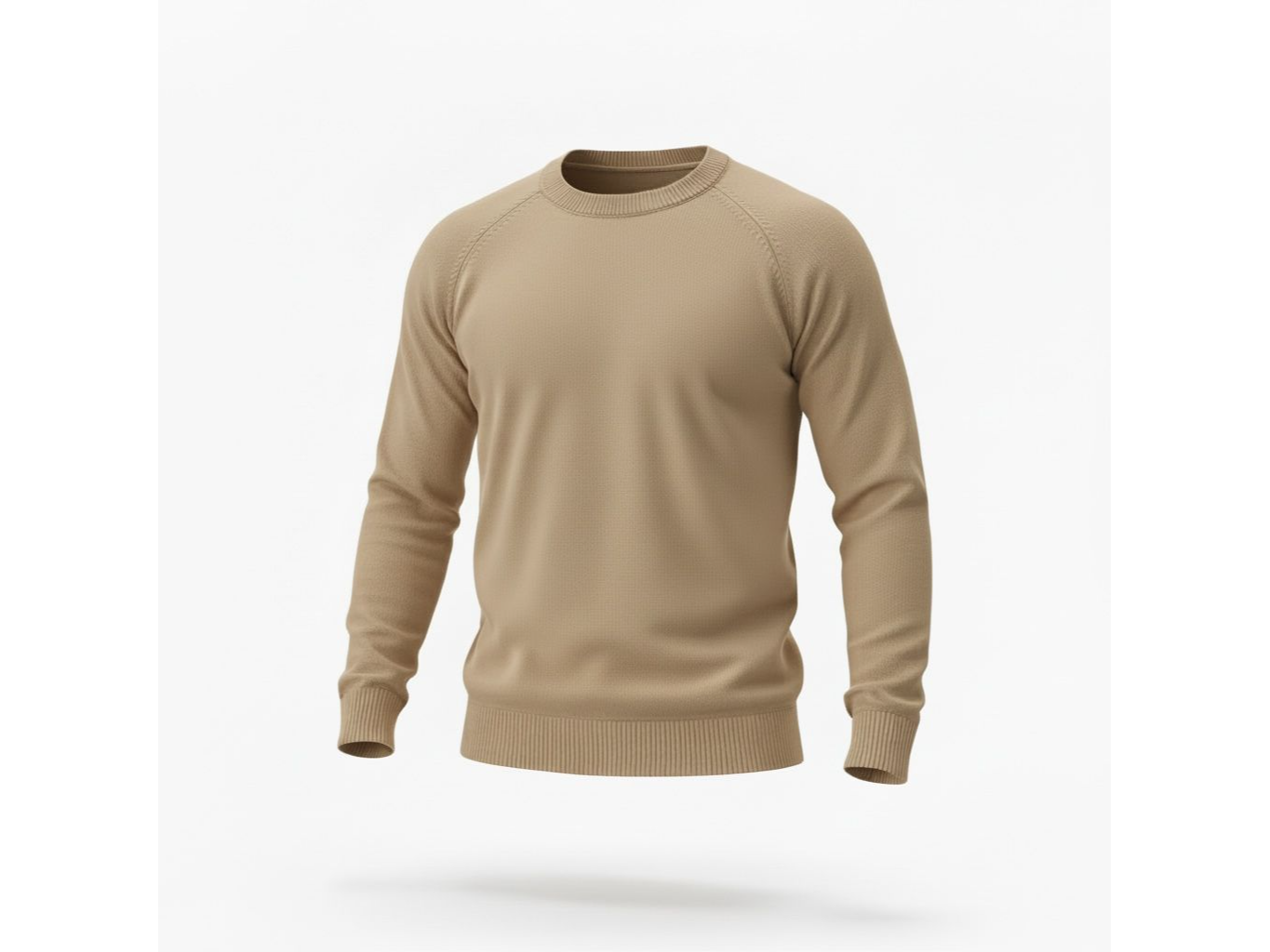 Sweater Liso Premium Beige 5791