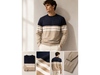 Sweater Rayado Marino 5719