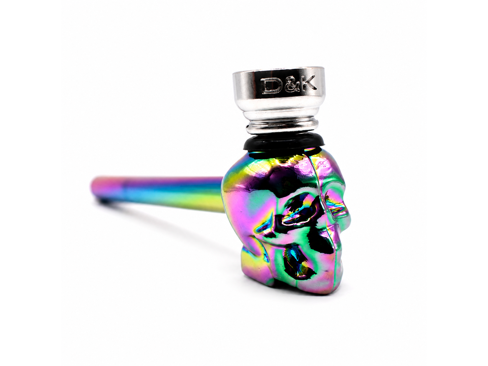 PIPA TORNASOLADA DE VIDRIO CALAVERA