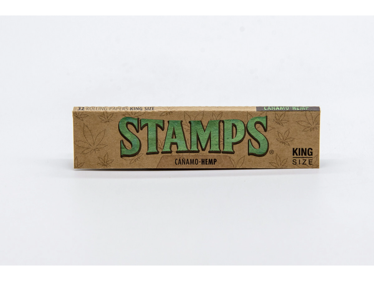 PAPEL STAMPS CAÑAMO KING SIZE X 32H