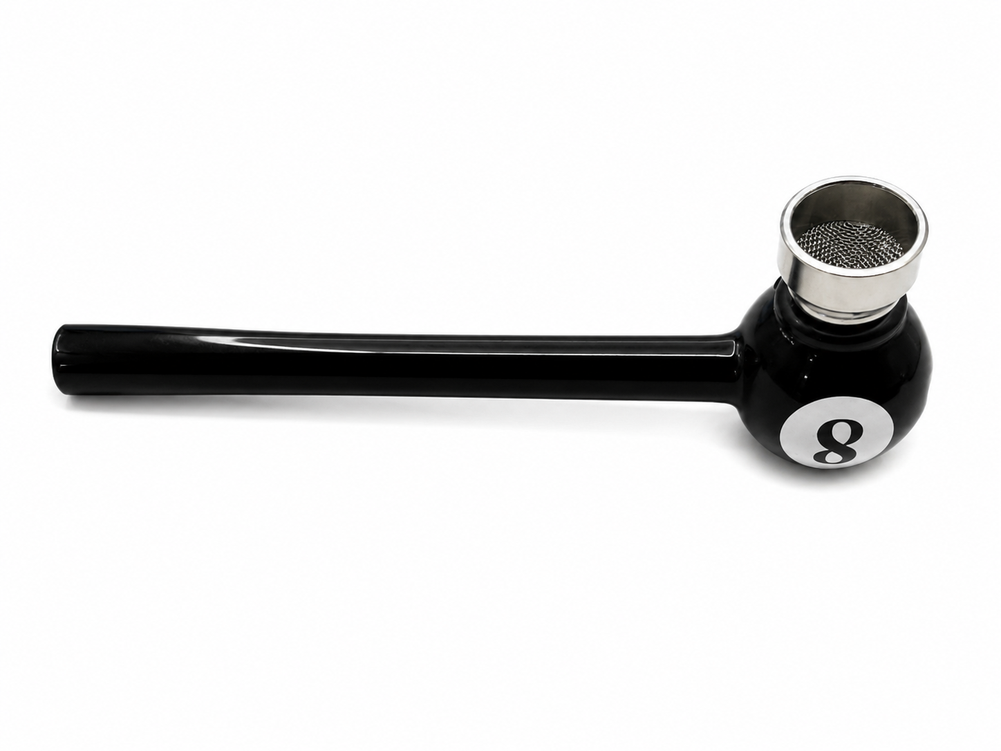 PIPA GLASS PIPE BOLA OCHO