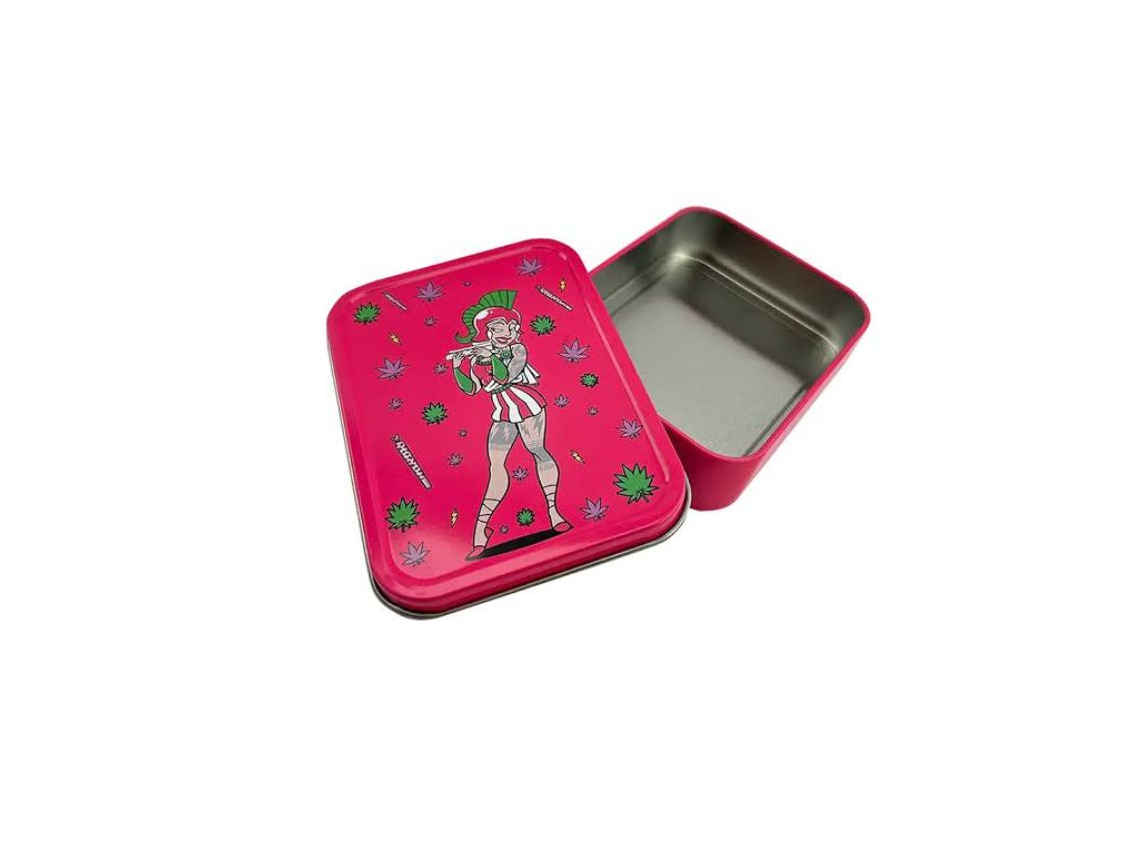 LATA TABAQUERA METAL ZEUS PINK