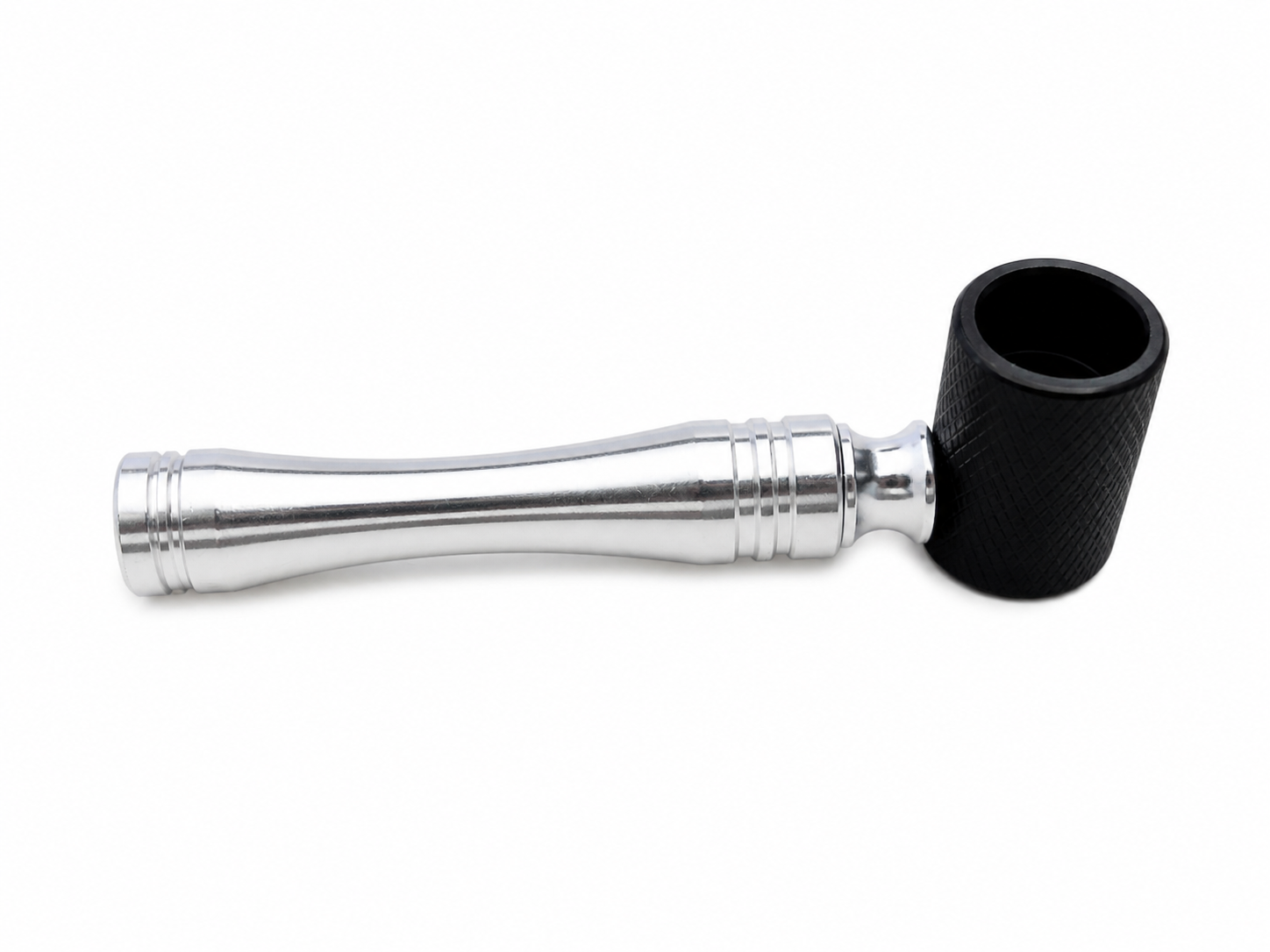 PIPA METAL NEGRO PLATA