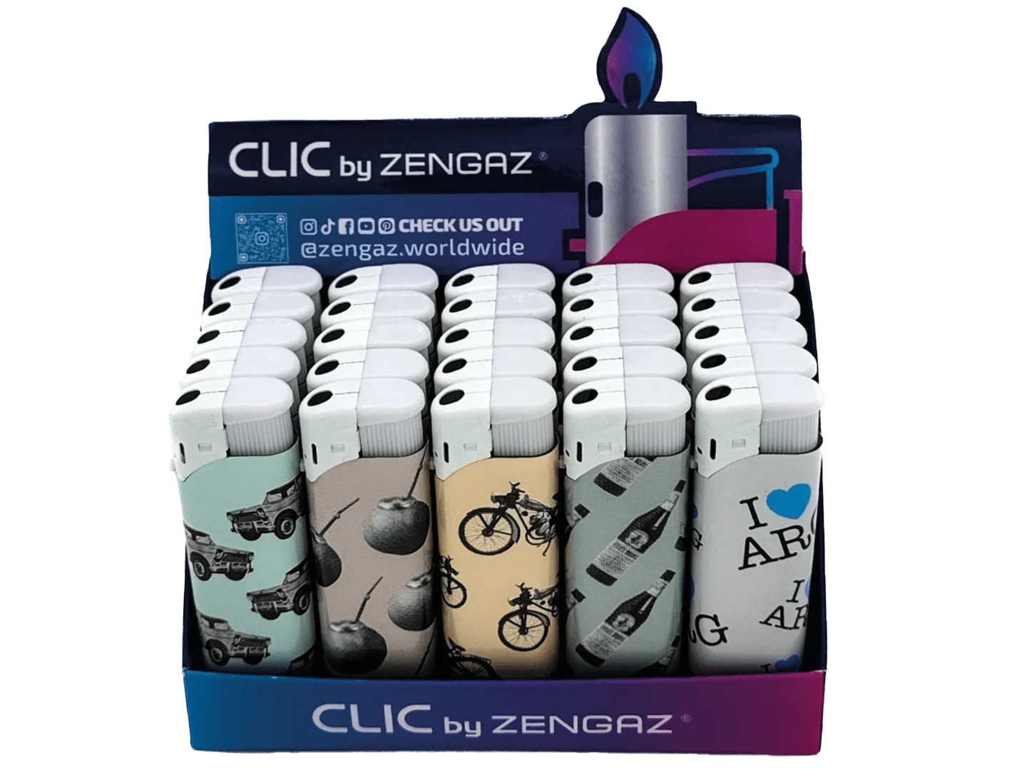 ENCENDEDOR CLIC ZENGAZ DISEÑOS