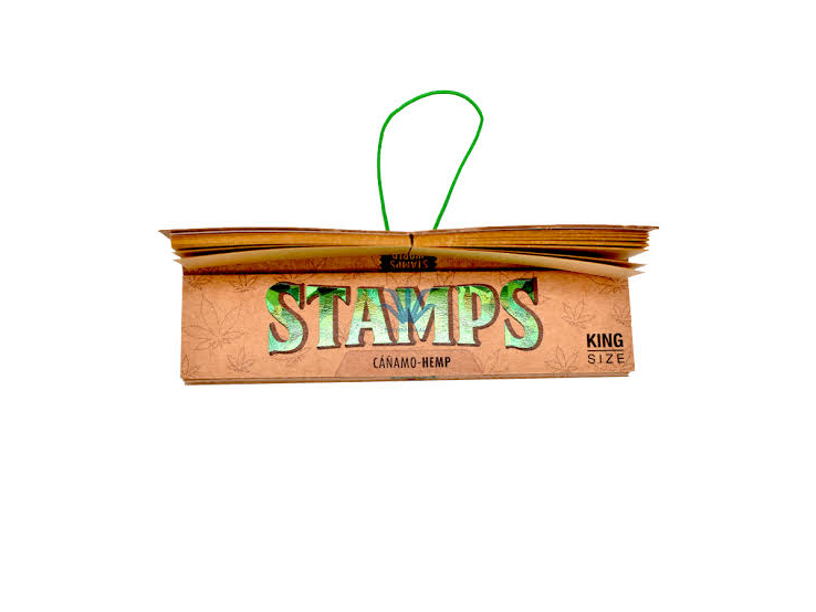 PAPEL STAMPS CAÑAMO KING SIZE + TIPS