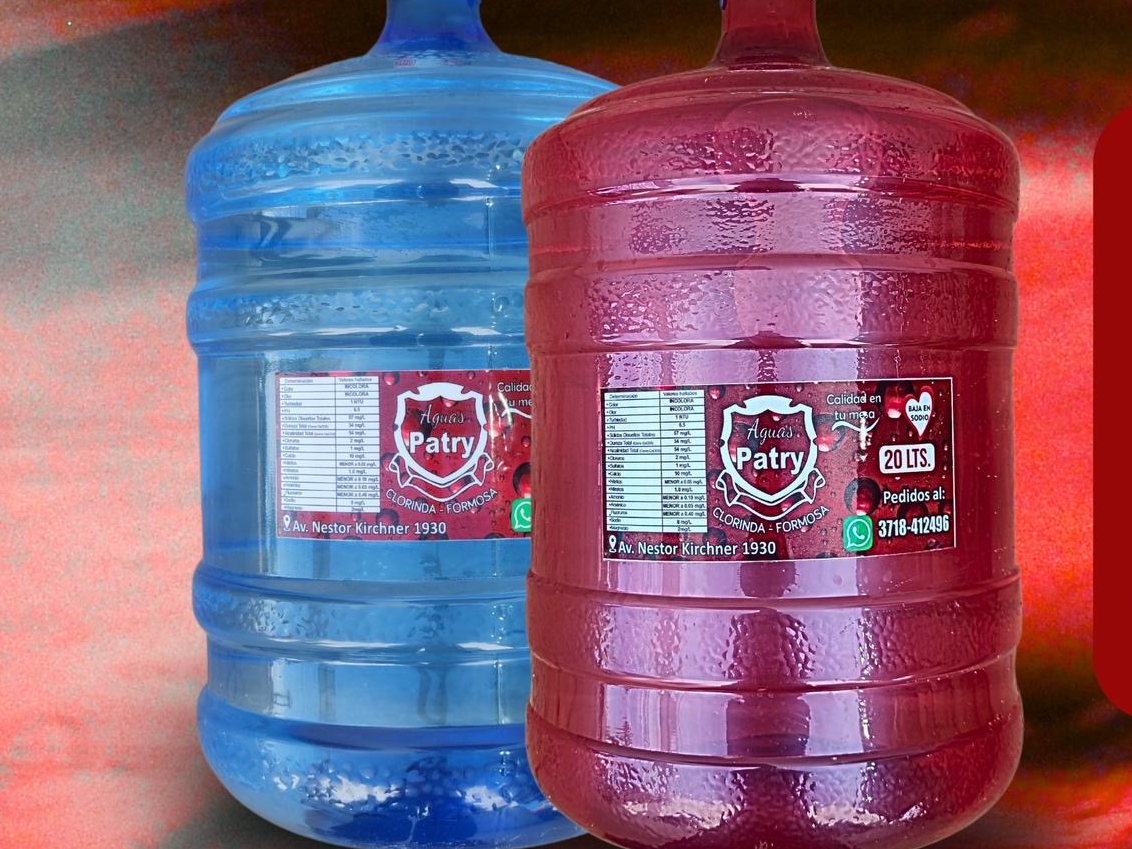 RECARGA DE 20L A DOMICILIO