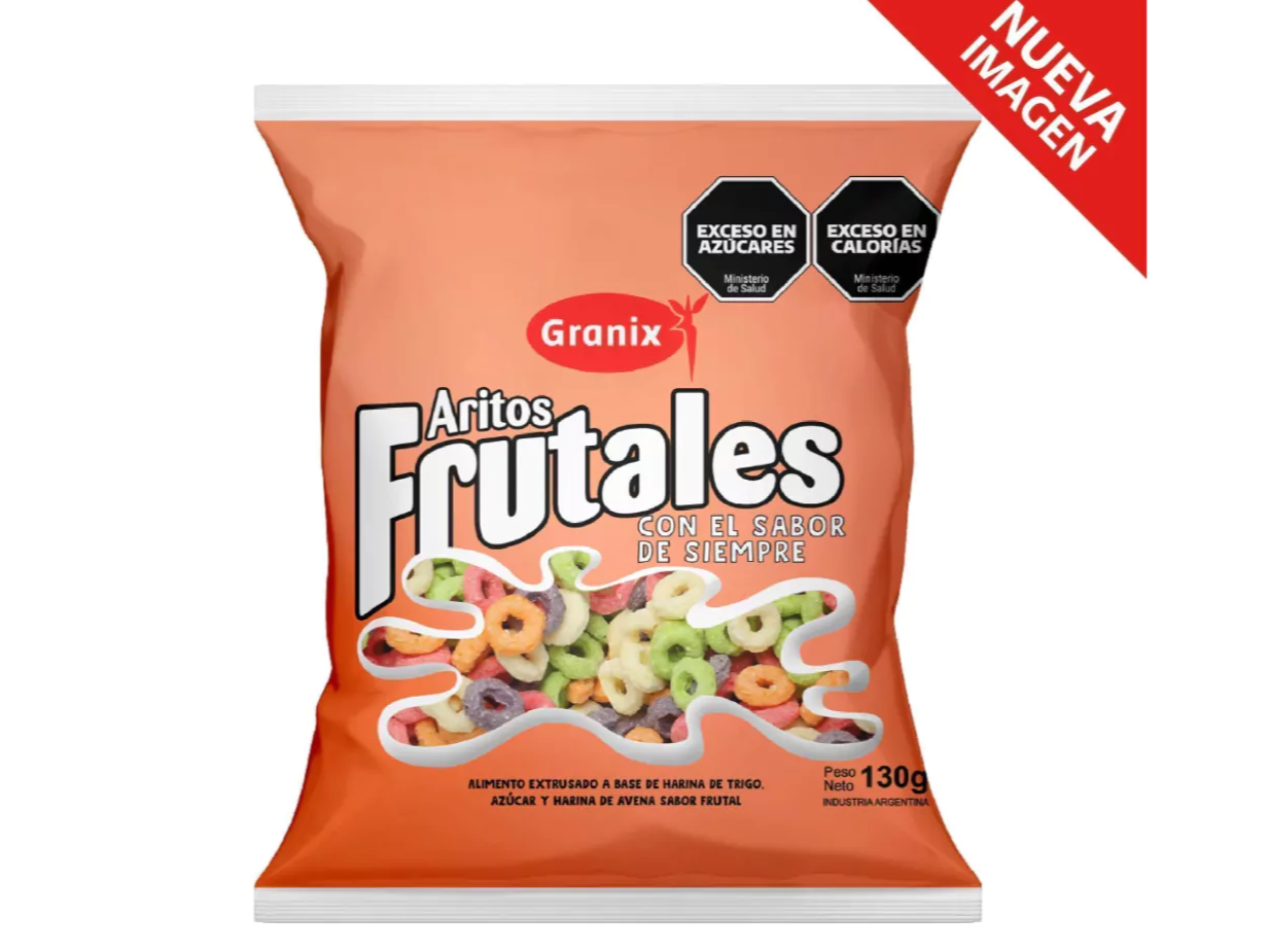 ARITOS FRUTALES GRANIX X 130g