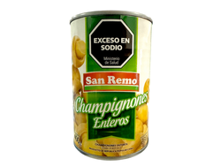 CHAMPIÑONES ENTEROS SAN REMO X 400g