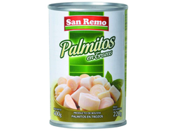 PALMITOS EN TROZOS SAN REMO X 400g