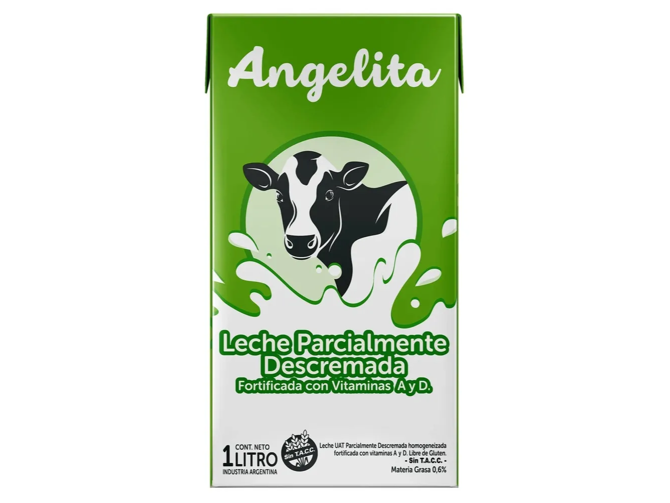 LECHE ANGELITA DESCREMADA X 1L