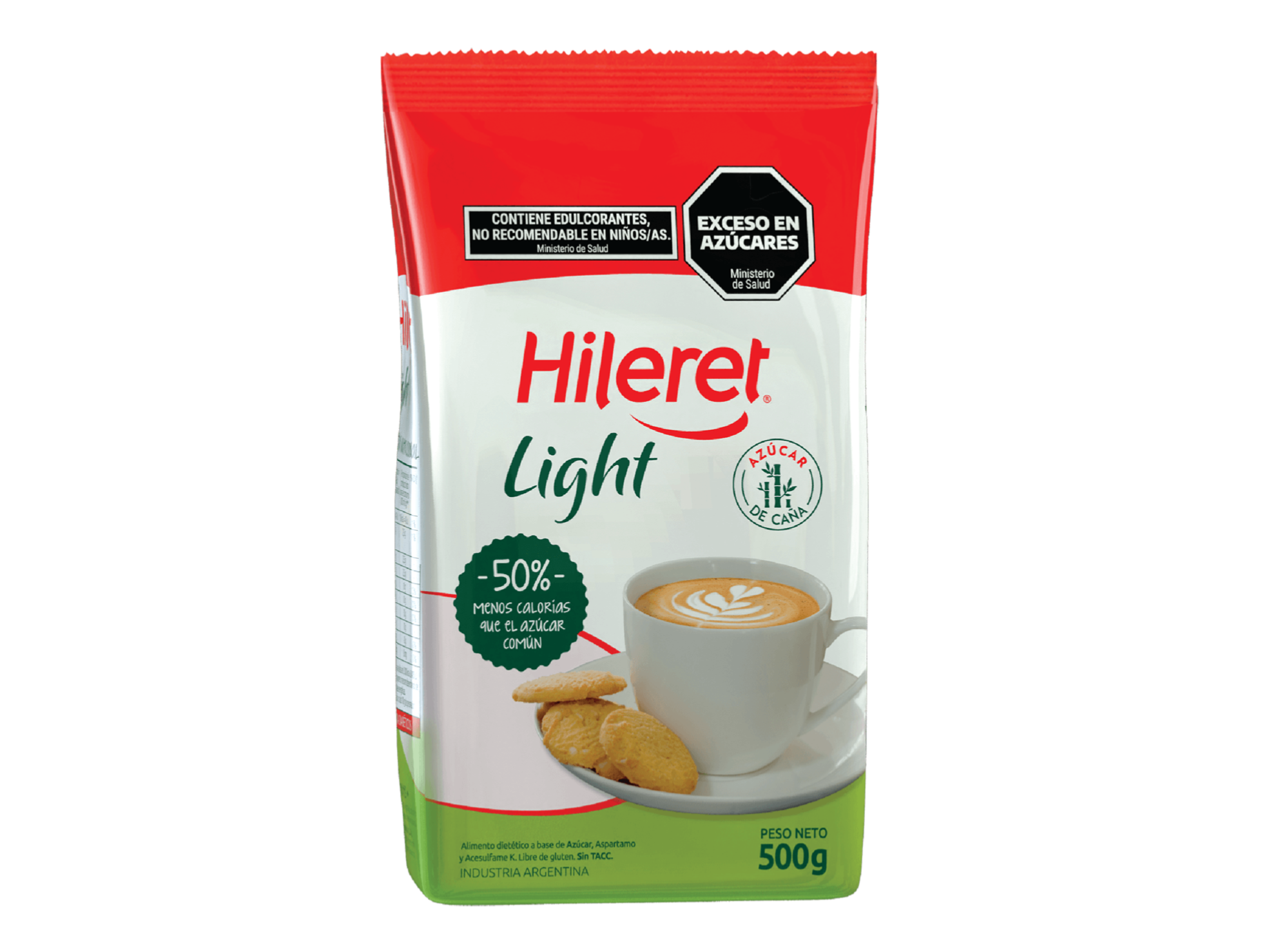 AZUCAR HILERET LIGHT X 500G