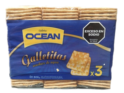 GALLETA OCEAN X 3 UNIDADES