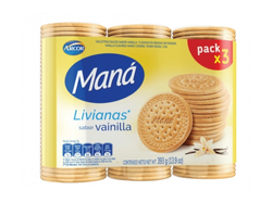 GALLETA MANA X 3 UNIDADES