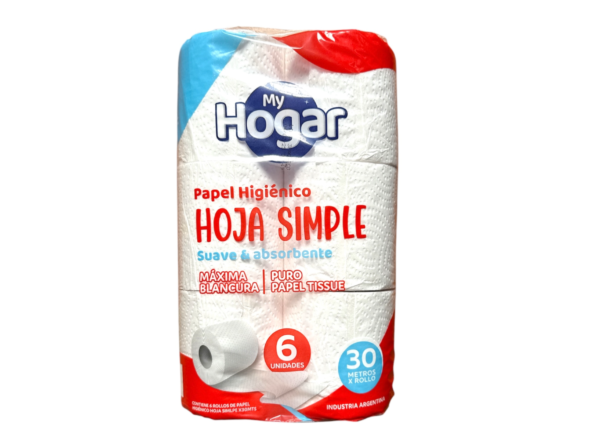 HIG. MY HOGAR BLANCO 6x30mt