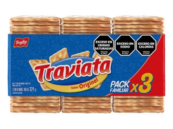 GALLETA TRAVIATA X 3 UNIDADES