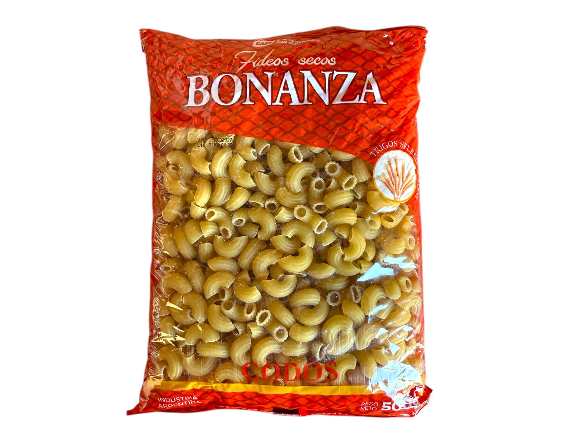 FIDEO BONANZA CODOS X 500G