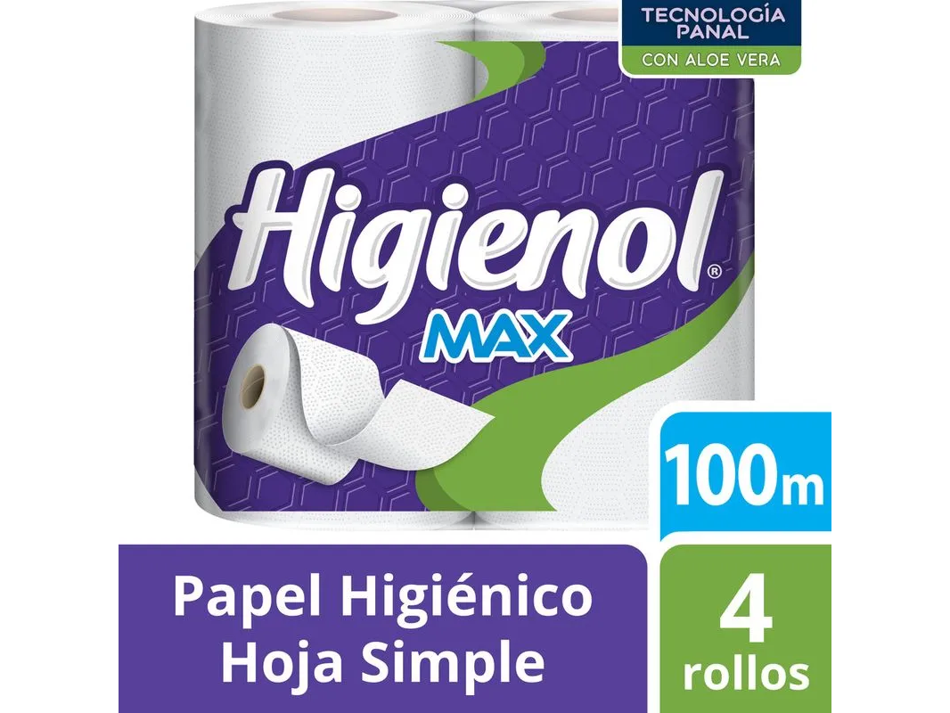 HIG. HIGIENOL MAX 4x100mt