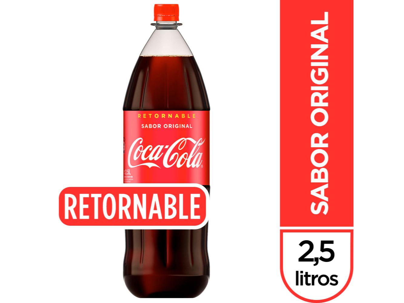 COCA COLA RET X 2.5L