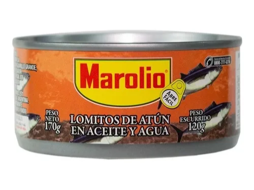 LOMO DE ATUN MAROLIO en ACEITE X 170g