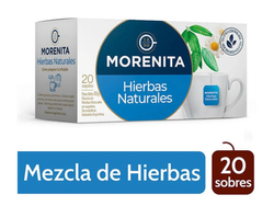 TE LA MORENITA HIERBAS NATURALES X 20 saquitos