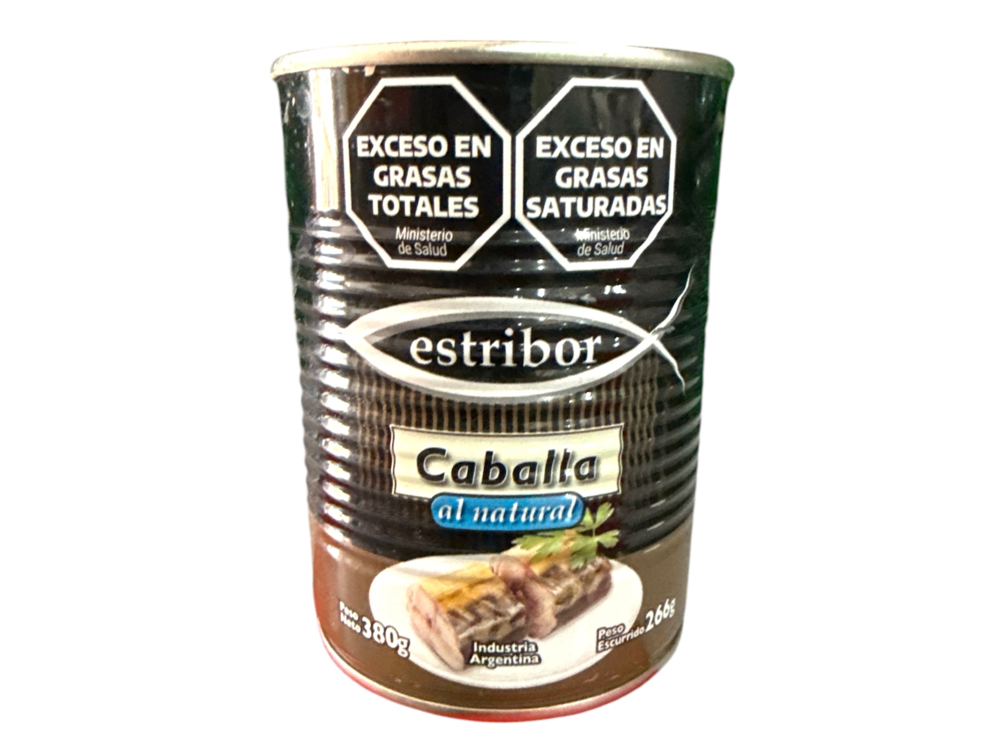 CABALLA ESTRIBOR AL NATURAL X 380g