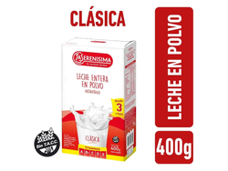 LECHE EN POLVO LA SERENISIMA ENTERA X 400g