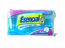 JABON PAN ESENCIAL con azul BLANQUEADOR X 200g