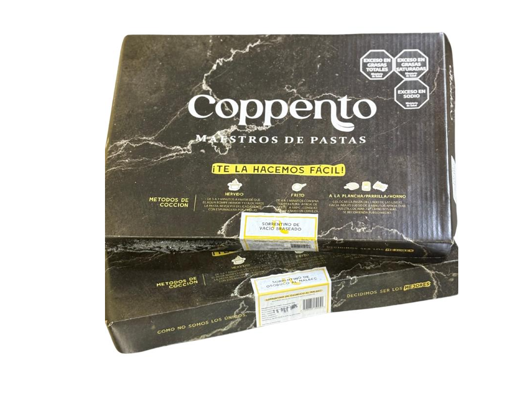 COMBO 6 - 2 CAJAS SORRENTINOS COPPENTO - VACÍO BRASEADO Y OSOBUCO AL MALBEC
