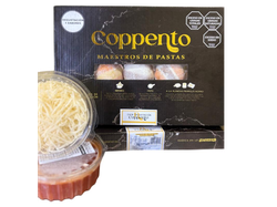 COMBO 5 - 1 CAJA SORRENTINOS DE VACIO BRASEADO + SALSA FILETO + QUESO
