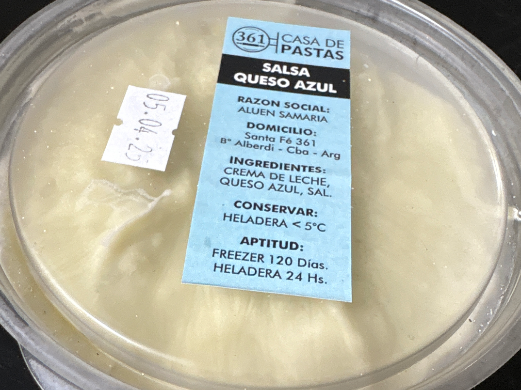 Crema de Queso Azul