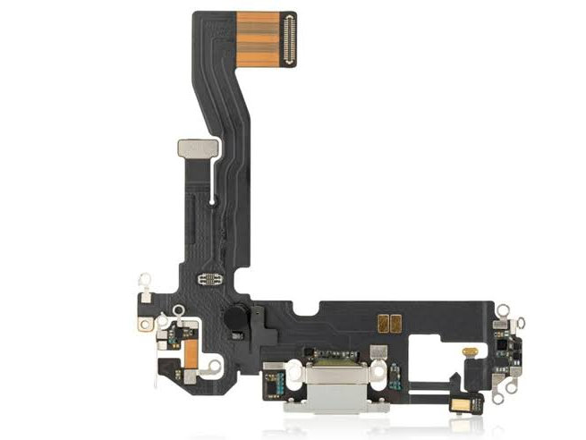 FLEX DE CARGA IPHONE 12 / 12 PRO NEGRO
