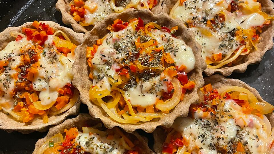 Tartas y Pizzetas integrales