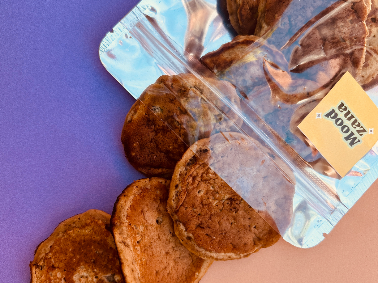 Pancakes de Banana & Arándanos