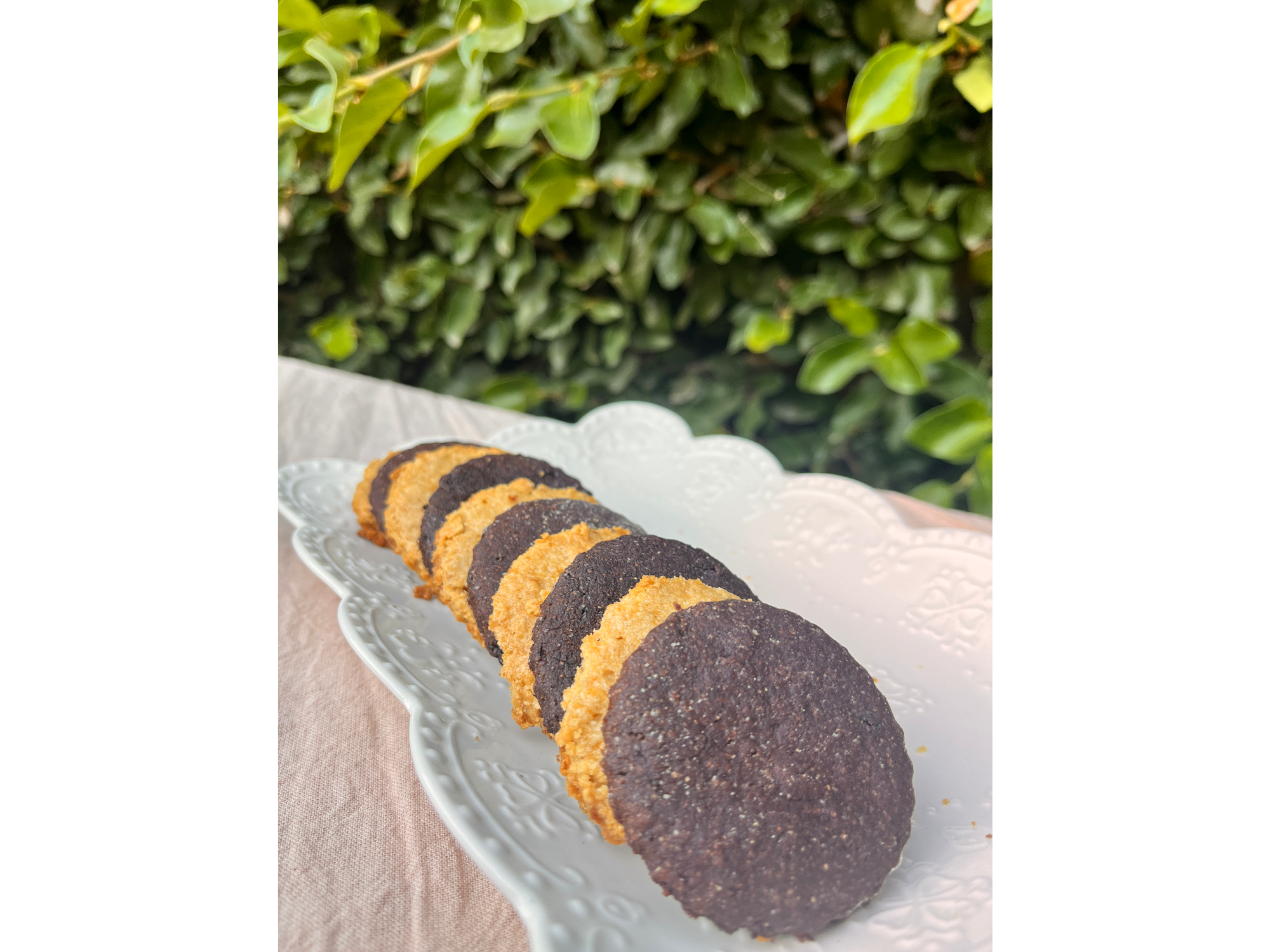 Cookies de algarroba y nuez