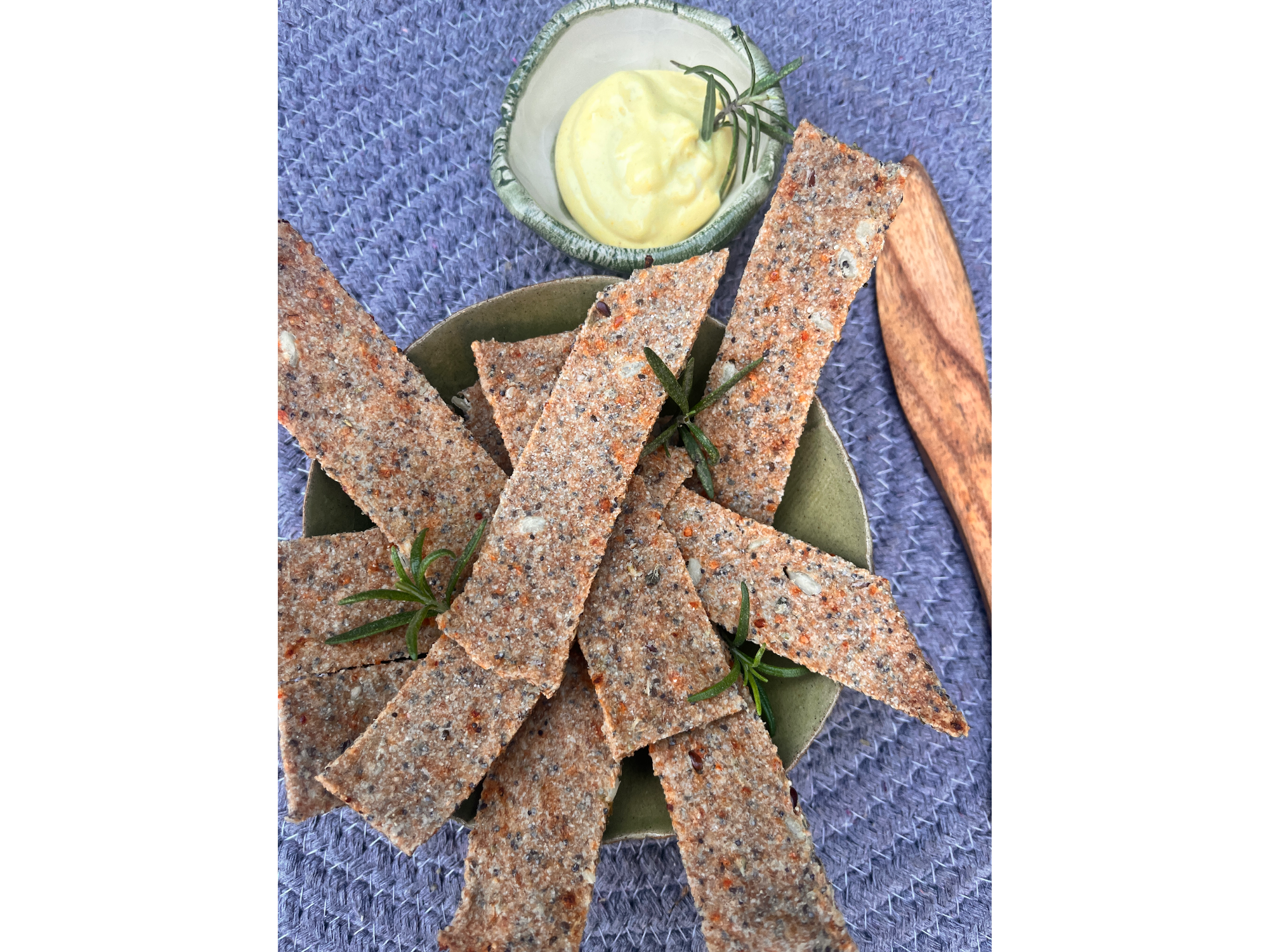 Crackers de harina integral