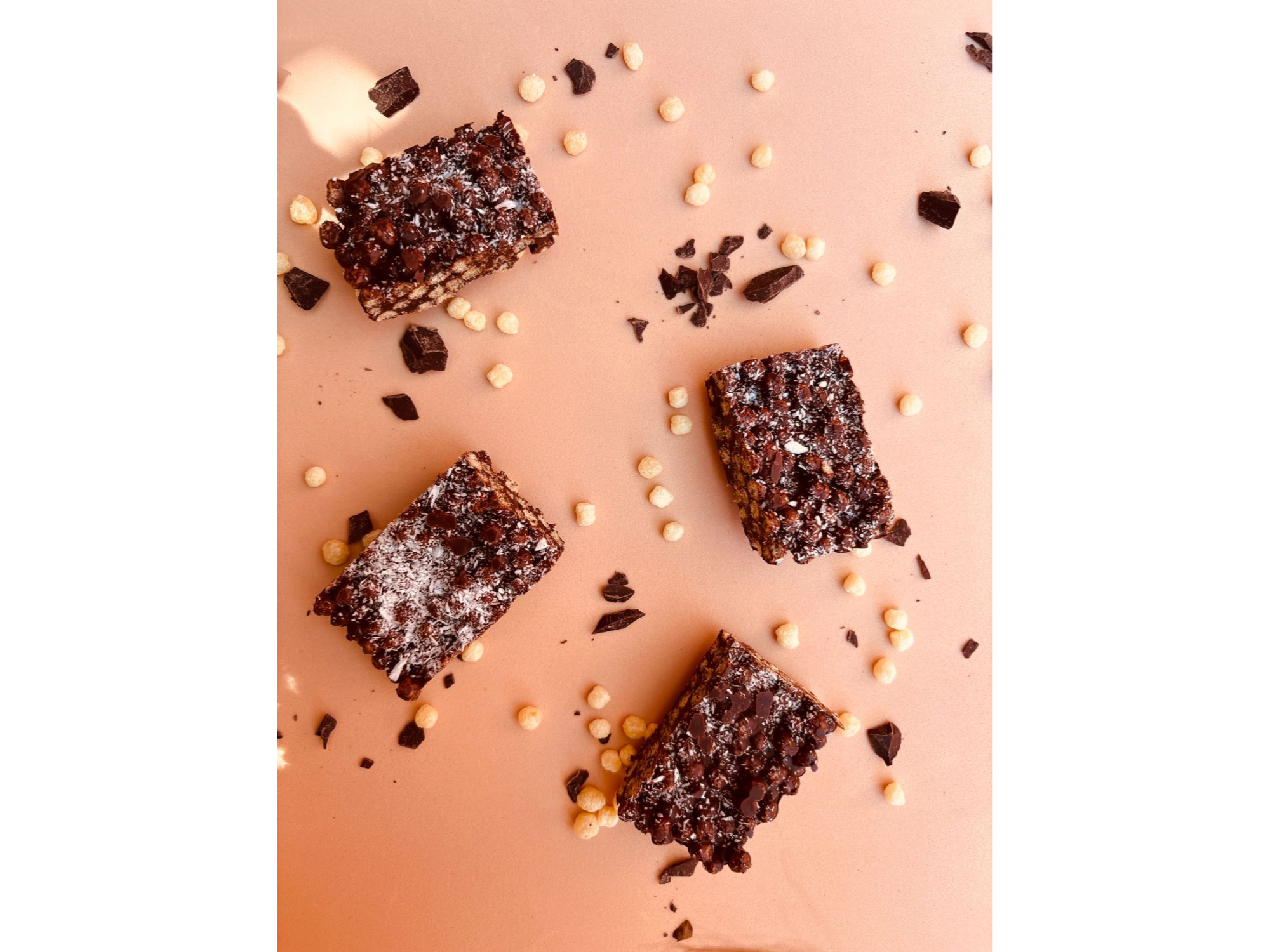 Barritas crocantes de Quinoa Pop & Chocolate