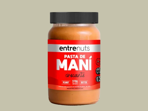 PASTA DE MANI CROCANTE ENTRENUTS