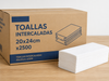 Toallas Intercaladas (20x24) x2500