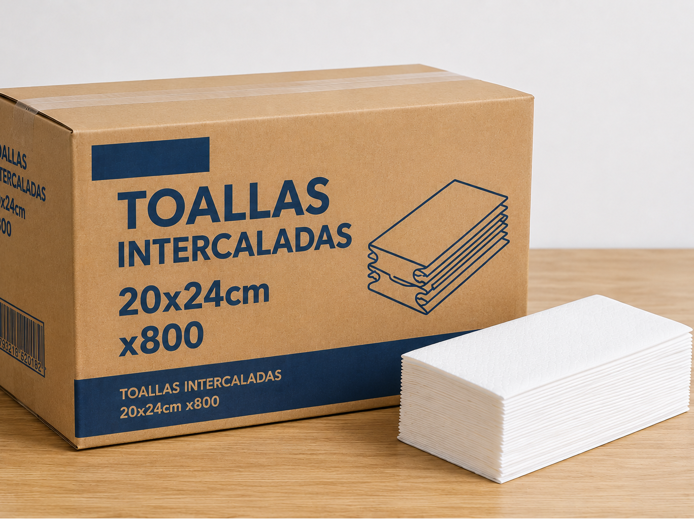Toallas Intercaladas (20x24) x800