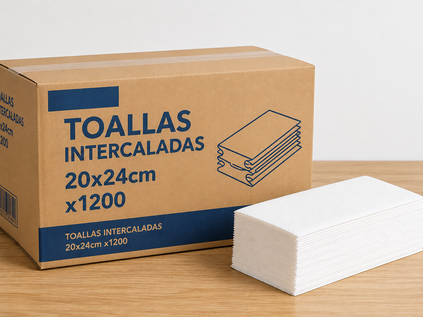 Toallas Intercaladas (20x24) x1200