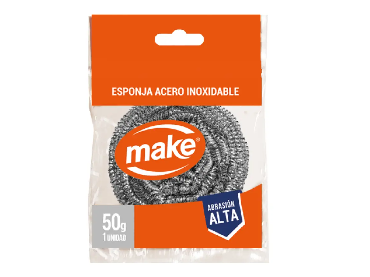 Esponja de Acero Inox. 50grs