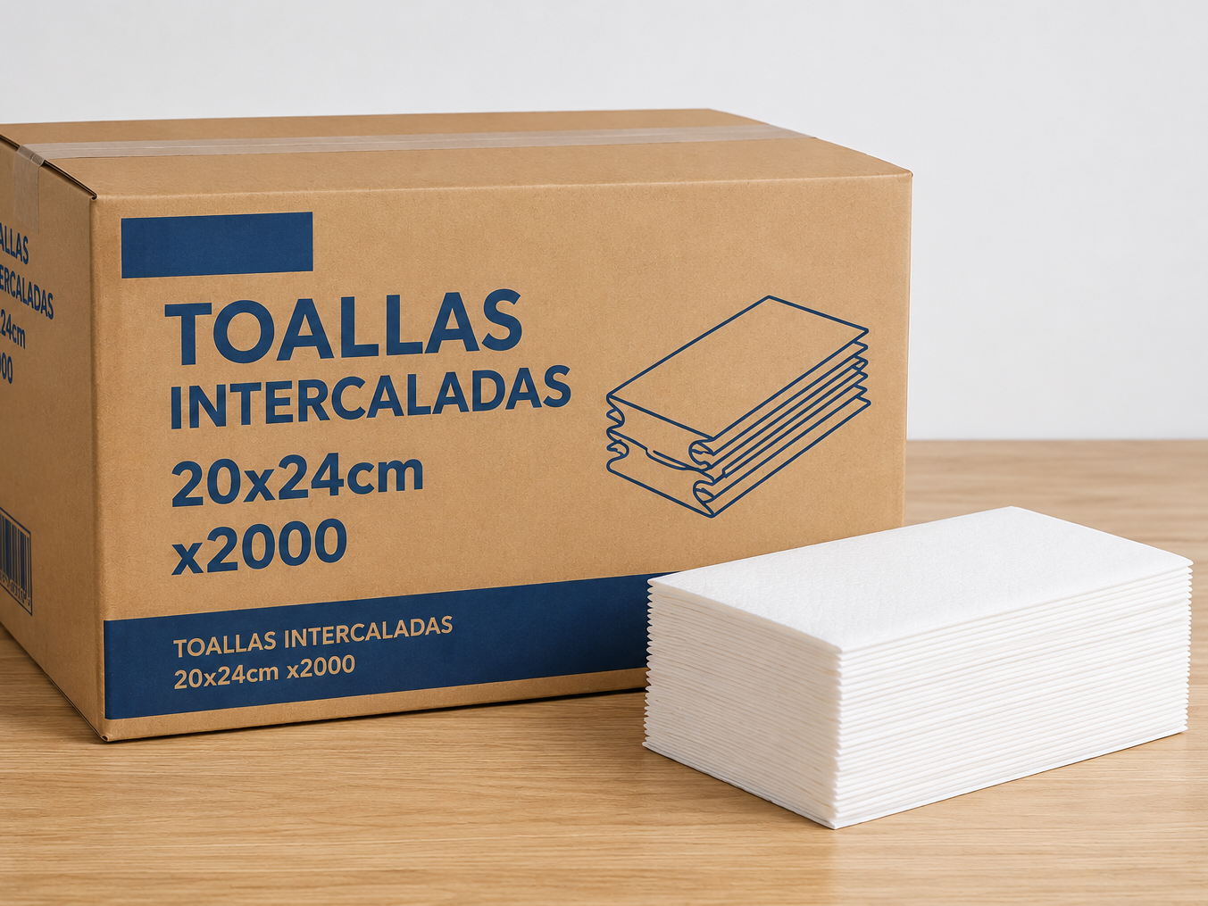 Toallas Intercaladas (20x24) x2000