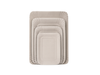 Bandeja Carton Gris Rectangular N°4