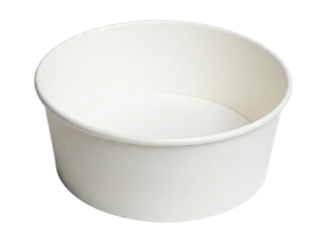 Ensaladera Polipapel Blanca 25 Oz