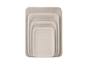 Bandeja Carton Gris Rectangular N°1