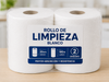 Rollo de Limpieza Blanco 20cm 180m x2unid